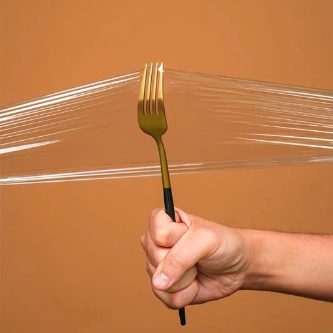 Moisture Proof Soft Transparent Stretch Roll Food Grade Plastic Casting Cling Film