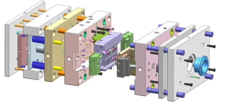 Customize One-Shot Plastic Injection Overmould for Handheld Plastic Case