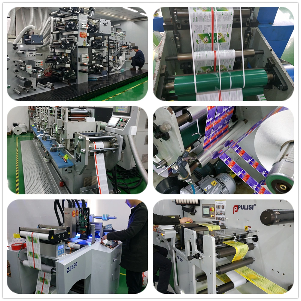 Custom Stickers Transparent BOPP Printed Label Manufacturer