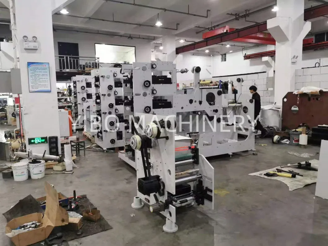 320 Iml Intermittent Sticker Cutter Semi Rotary Adhesive Paper Label Film Roll Slitting Sheeting/Sheet Automatic Die Cutting Machine Made in China