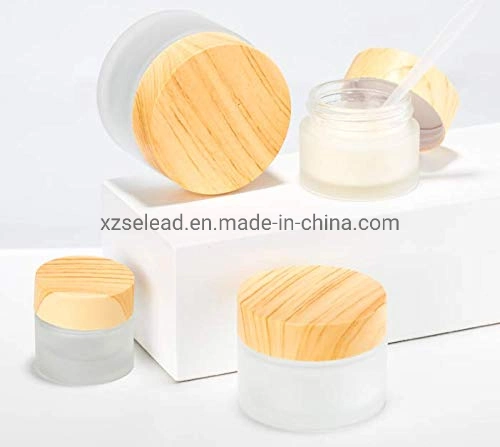 Factory Wholesale Custom Empty Frosted Cosmetic Eye Face Cream Jar Skin Care Cream Package