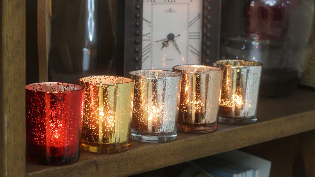 Ready Stock Votive Tea Light Candle Holder, Suitable for Wedding Centerpieces and Party Decorations, Table 100ml