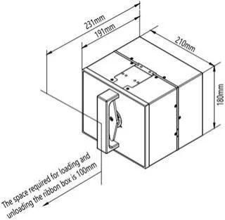 No Compressed Air Required UC-X5 Thermal Transfer Overprinter for Packaging Stamp Code and Plastic Bag/Film