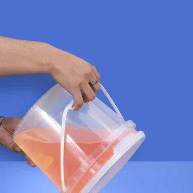 Label Printer Square Plastic Food Packaging Tub