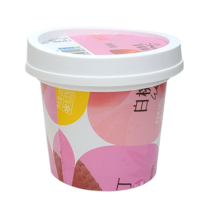 Plastic Iml Food Ice Cream Box Cheese Cup PP Container Packaging