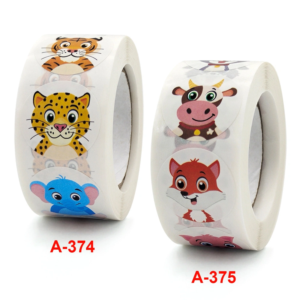 Custom Paper Product Packaging Printing Waterproof Custom Adhesive Vinyl Sticker Roll