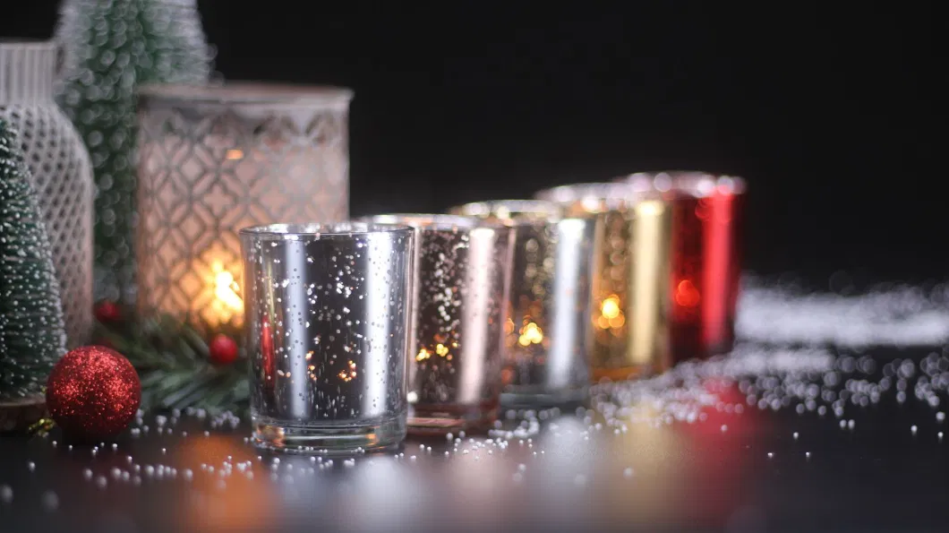 Ready Stock Votive Tea Light Candle Holder, Suitable for Wedding Centerpieces and Party Decorations, Table 100ml