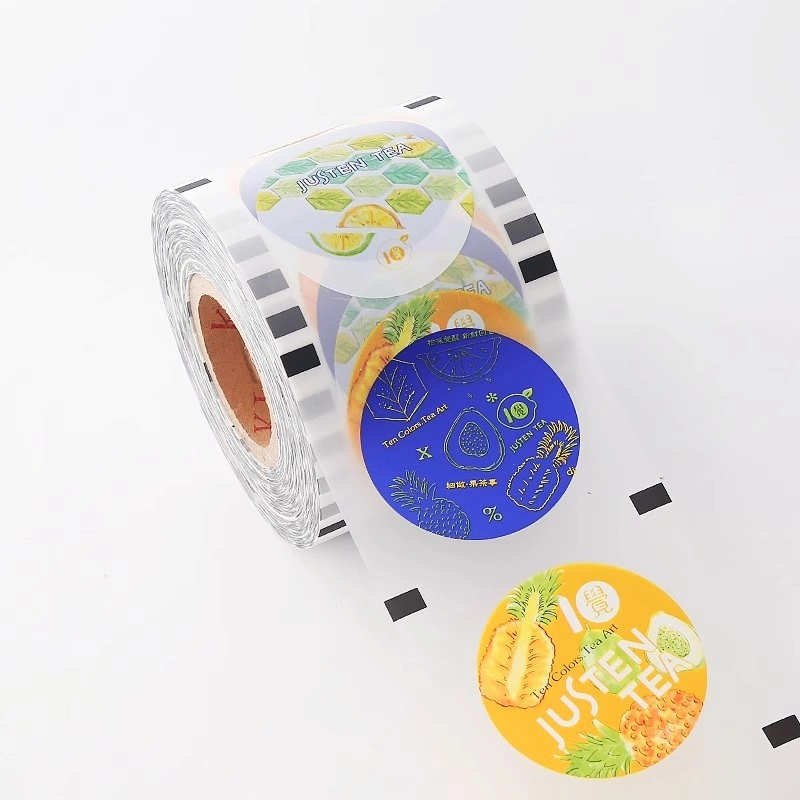 OEM Bubble Tea Cup Seal Film Roll Plastic Sealing PP Sealing Film