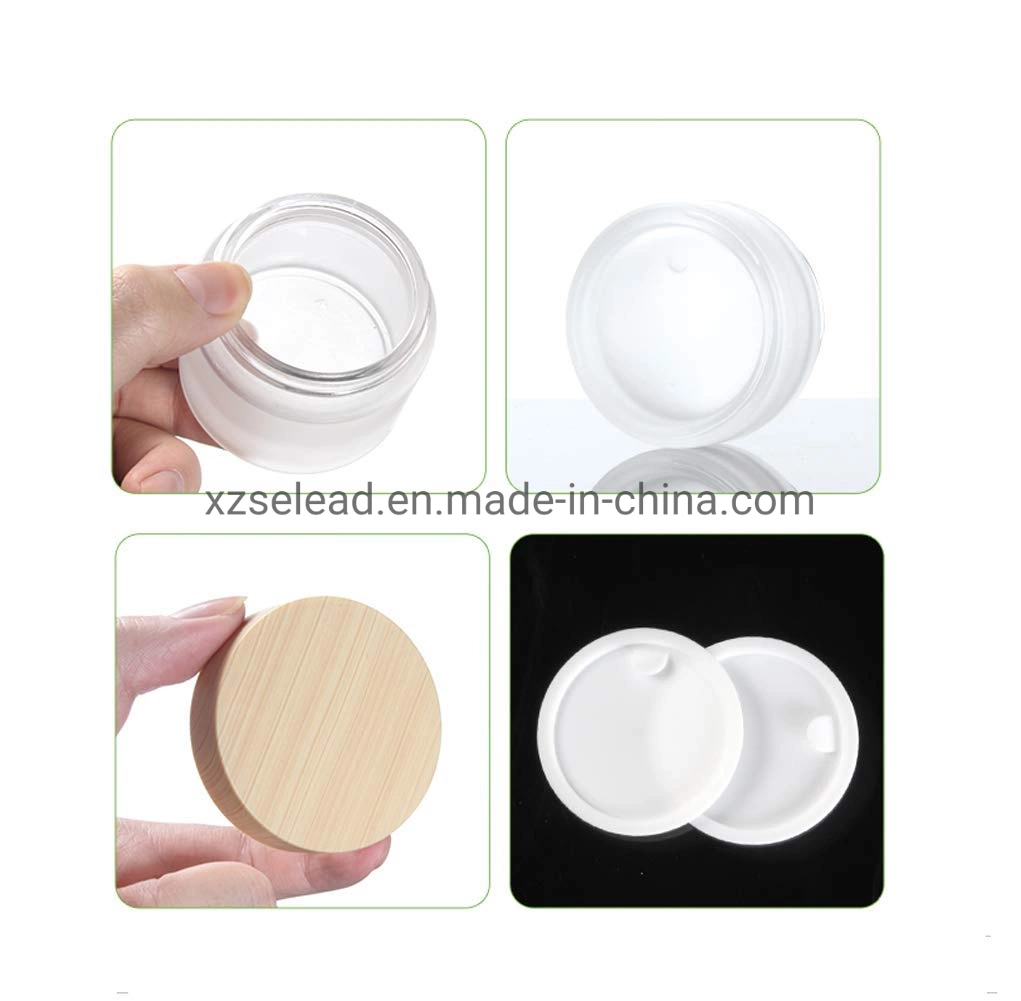 Factory Wholesale Custom Empty Frosted Cosmetic Eye Face Cream Jar Skin Care Cream Package