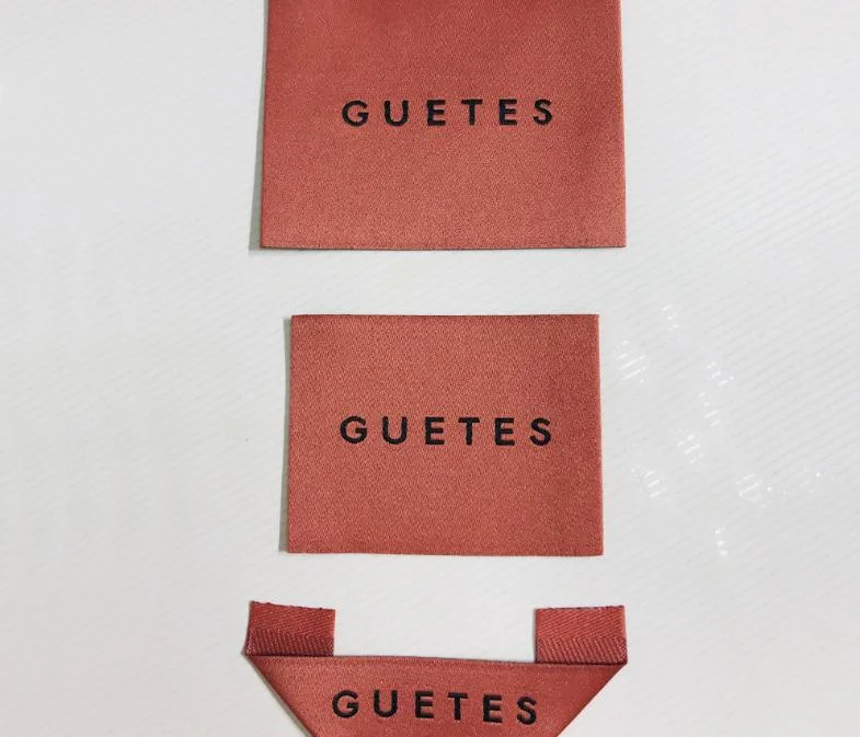 Manufacturer One Stop Custom Clothing Hang Tag Garment Accessories Woven Label