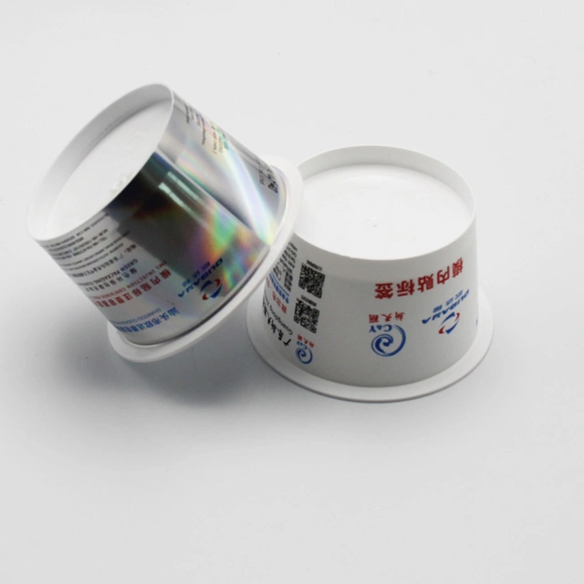 High Resolution Ice Cream Packaging Design Iml Label for Injection Mold Plastic Cup