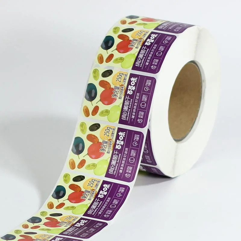 Label Custom Duck Egg Food Sticker Hang Tag Color Printing