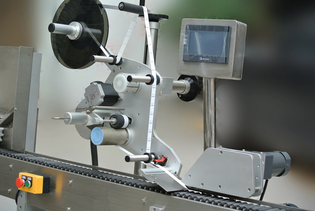 Adhesive Label Sticker Printing Machine in Mold Labelling Machine Silk Screen Label Printing Machine