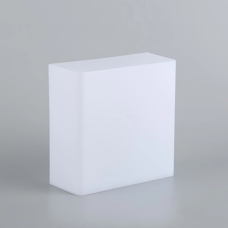 Custom Square Luminaire Lamp Decoration Transparent Cover Injection Molding Housing