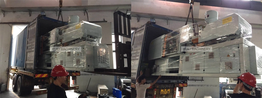 Plastic Injection Machine with in Mold Labeling Servo System