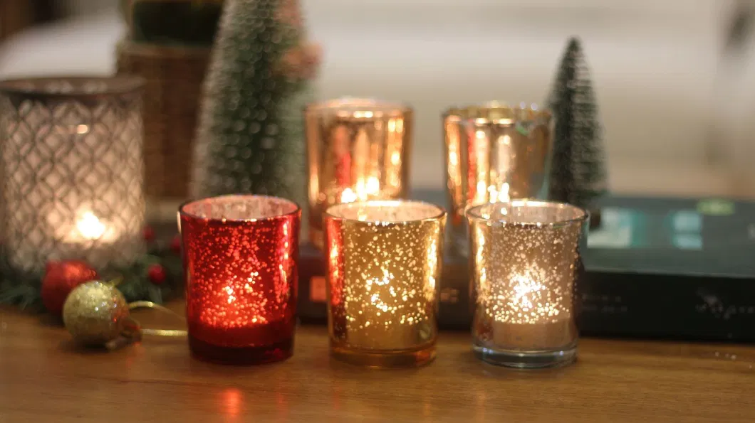 Ready Stock Votive Tea Light Candle Holder, Suitable for Wedding Centerpieces and Party Decorations, Table 100ml