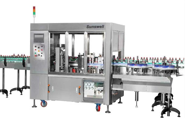 New Style Hot Melt Glue Process Labeling Machine for Bottles