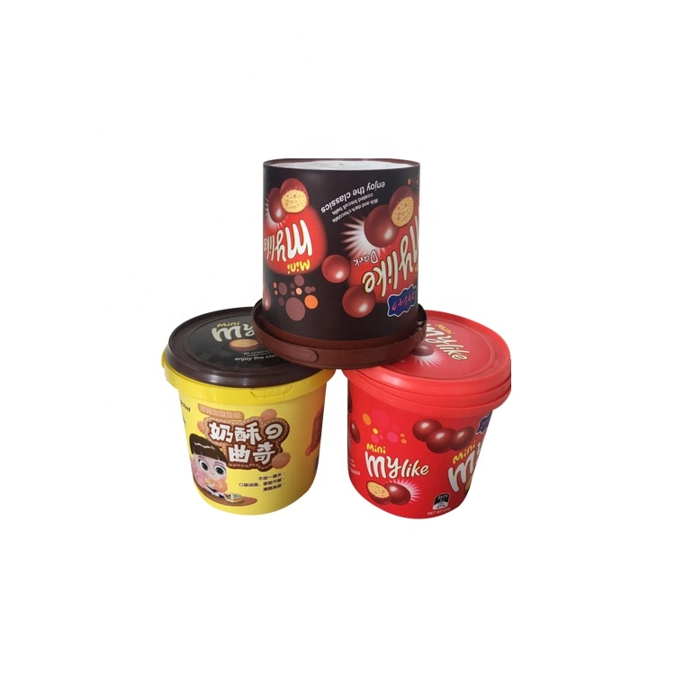 Iml in Mold Label Printed Ice Cream Yogurt Milk Tea Butter Container