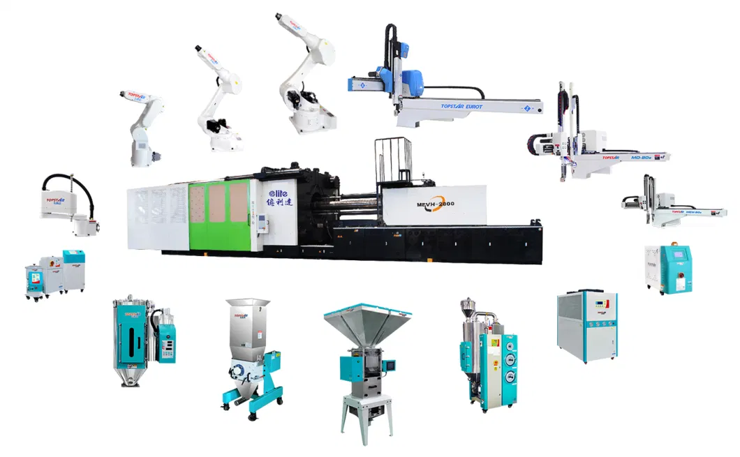 Servo Driven Pick and Place Robotic Arm for Plastic Injection Machine