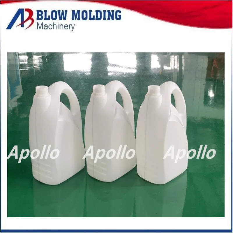 Plastic HDPE 5L Water Drum Oil Jerry Can Bottle Blowing Moulding Making Machine with Mold Internal Labeling