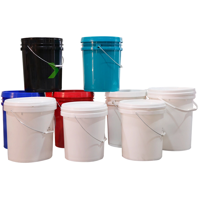 Durable Square Plastic Bucket with Lids