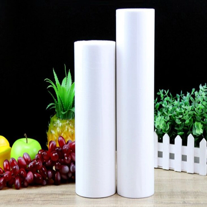 Transparent PE Packaging Flat Bag on Roll Durable Food Safety Storage Bag