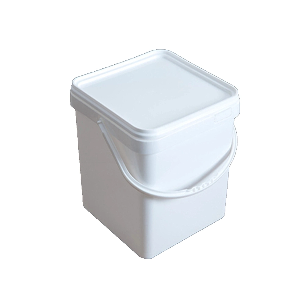 Durable Square Plastic Bucket with Lids