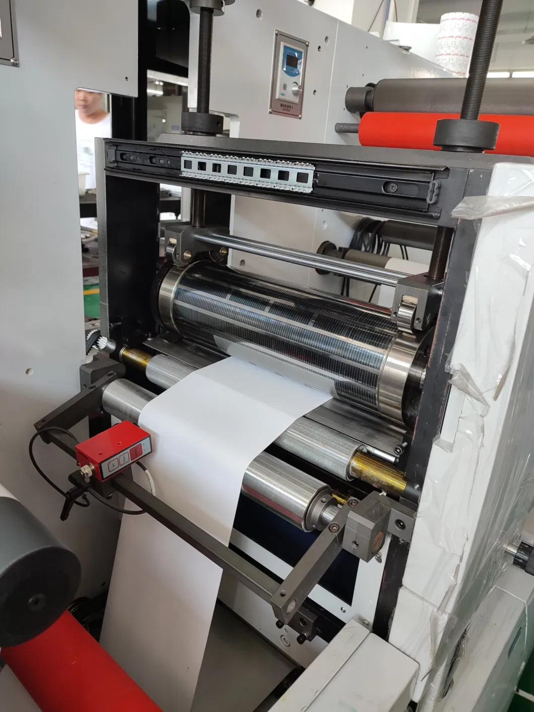Width 370 Self Adhesive Labels Full Rotary/Intermittent Die Cutting Machine for Iml Label