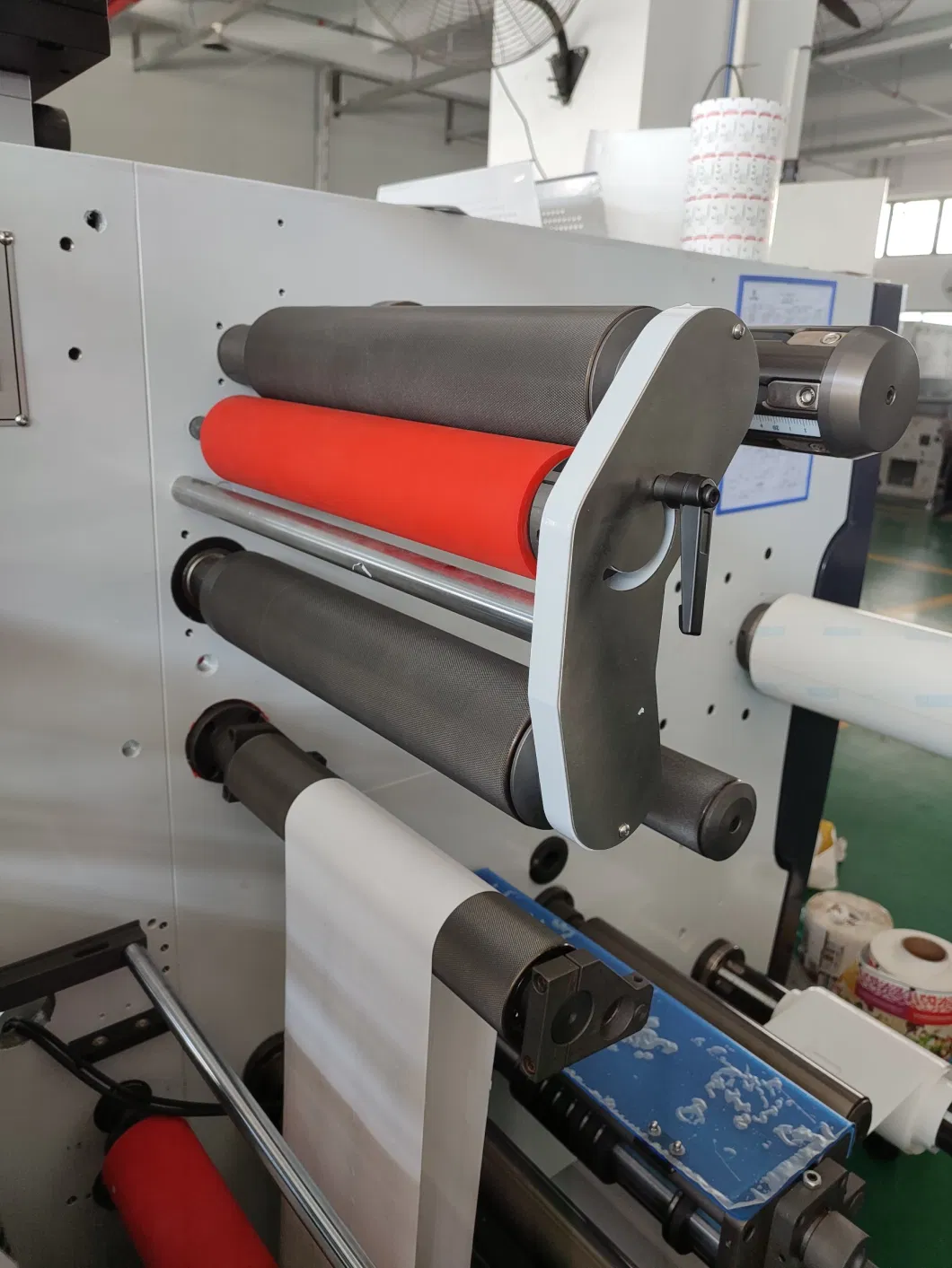 Width 370 Self Adhesive Labels Full Rotary/Intermittent Die Cutting Machine for Iml Label