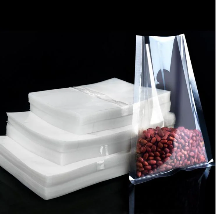 Factory Customized Leak Proof Food Grade Transparent Embossed Vacuum Seal Packing Bag