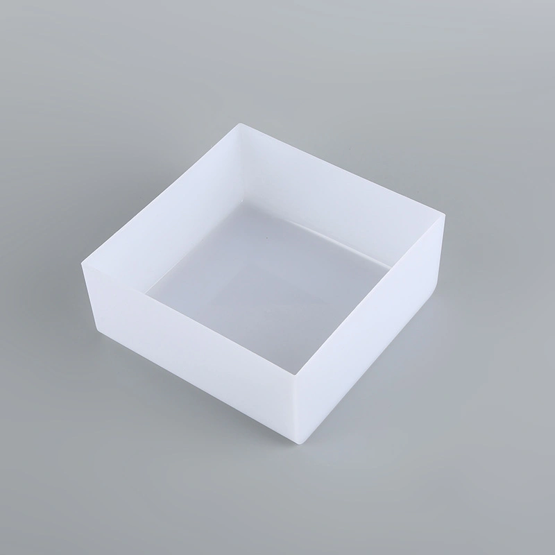 Custom Square Luminaire Lamp Decoration Transparent Cover Injection Molding Housing