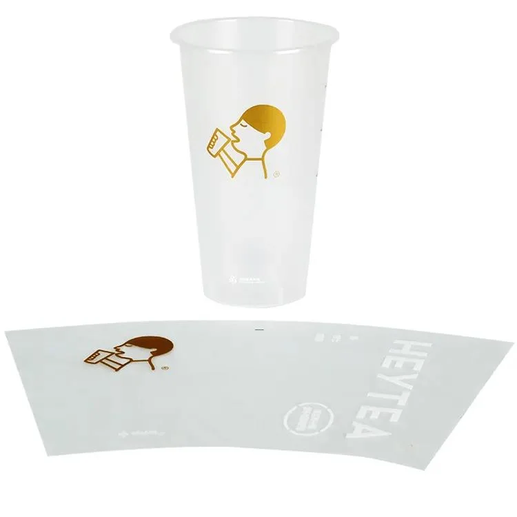 BOPP Iml Printed Iml Label Plastic Iml for Cup