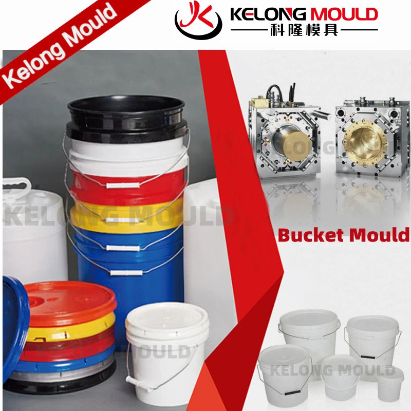 Hot Sales Iml Paint Bucket Molding with Anti-Theft Buckle Cap Mould