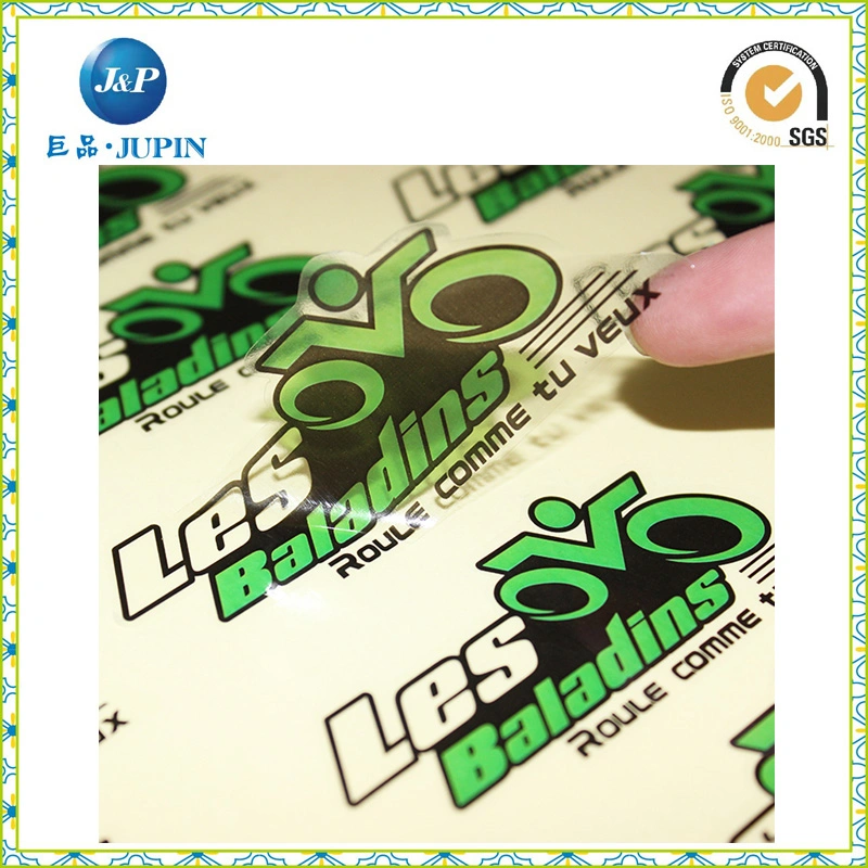 UV Die Cut Custom Logo Printing Luxury Vinyl Paper Adhesive Hang Tag Sticker