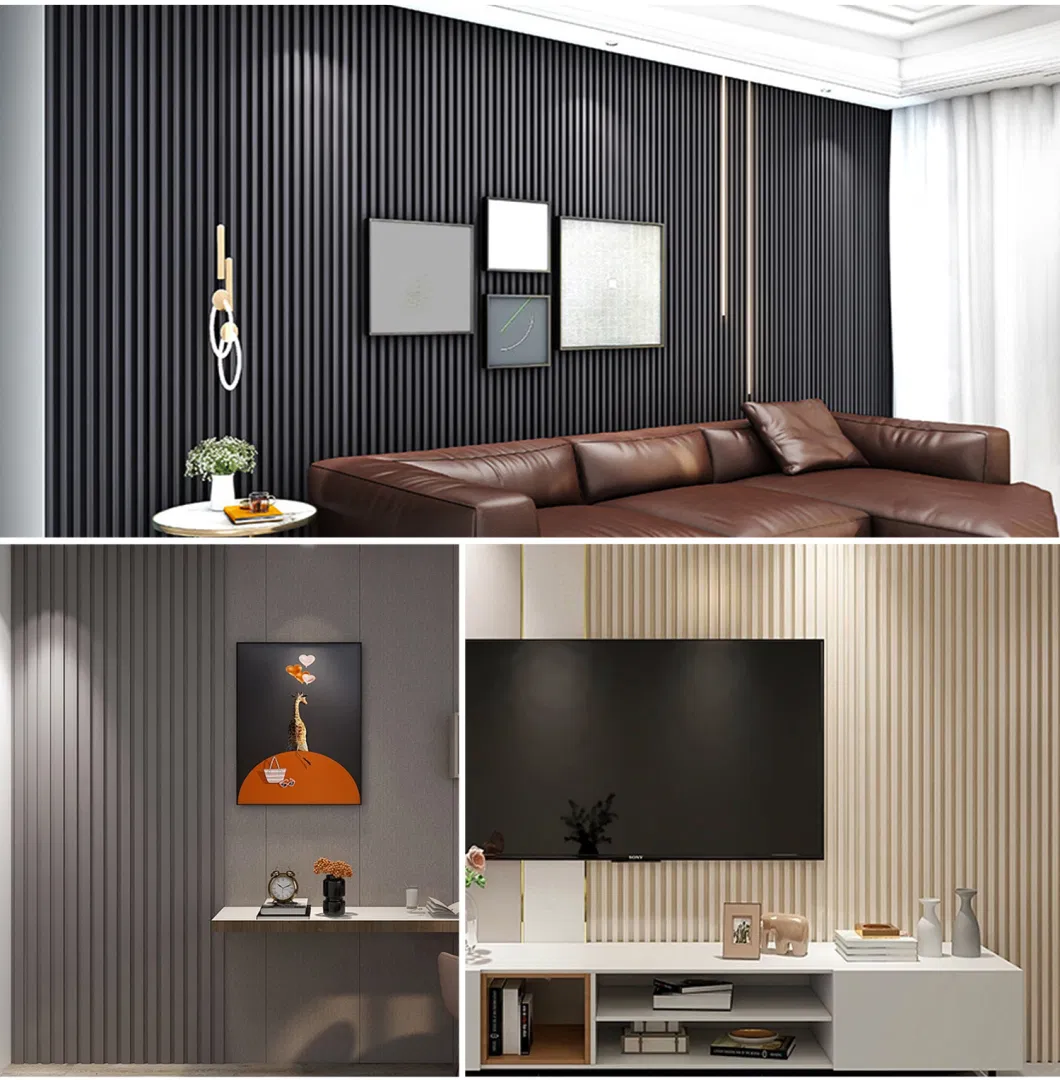 Auuan Factory Direct Output WPC Composite Wall Panels Living Room Decoration