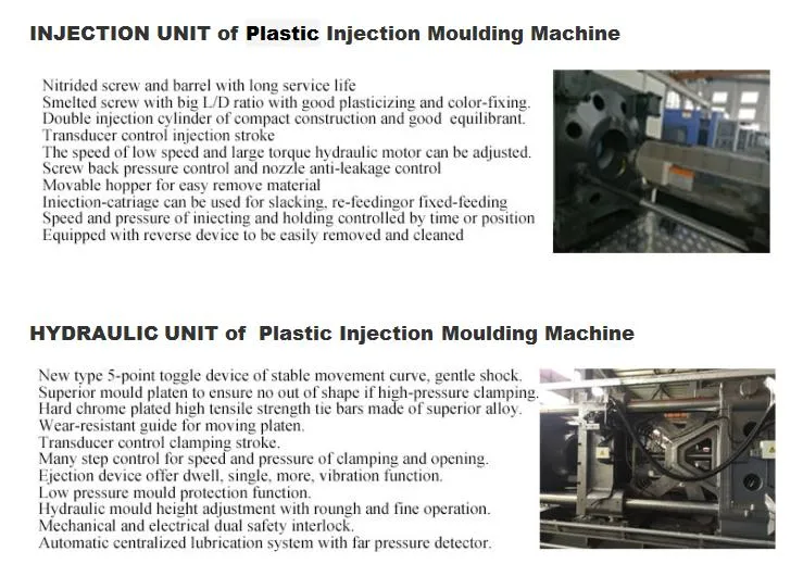 Iml High Efficient Plastic PP/HDPE 20L Paint Bucket Making Injection Molding Machine