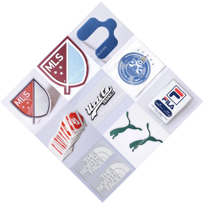 Custom Popular Injection Plastic Labels for Bags