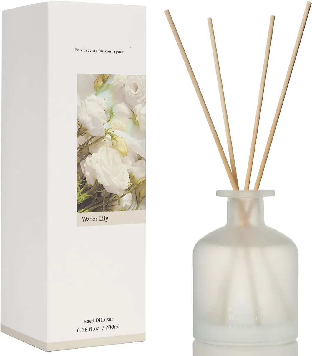 Home Scent Diffuser 150ml Empty Cylinder Reed Diffuser Bottle Luxury Room Fragrance Package