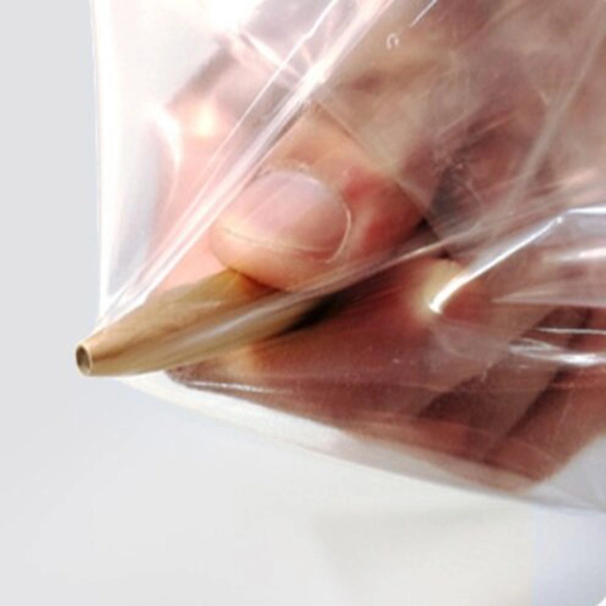 Factory Customized Leak Proof Food Grade Transparent Embossed Vacuum Seal Packing Bag