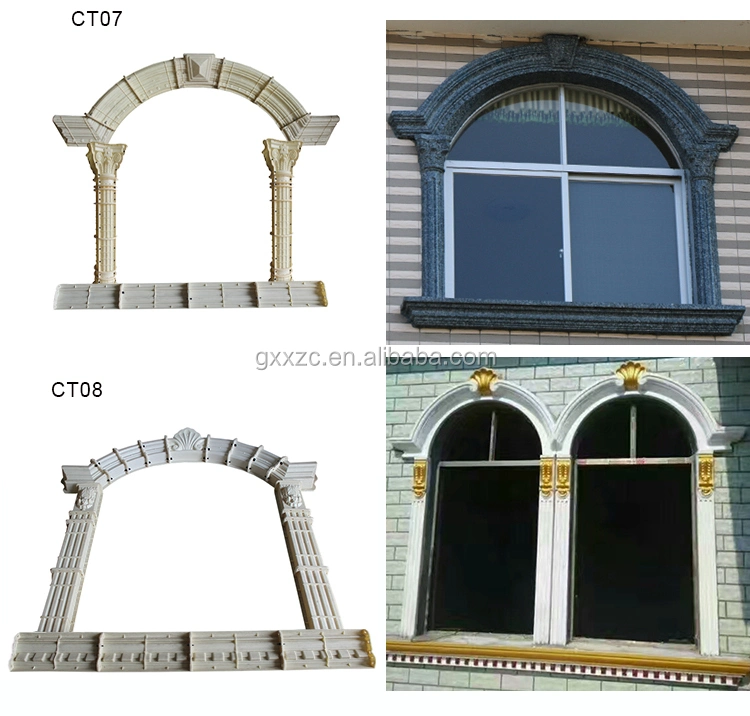 European ABS Plastic Window Frame Molding for House