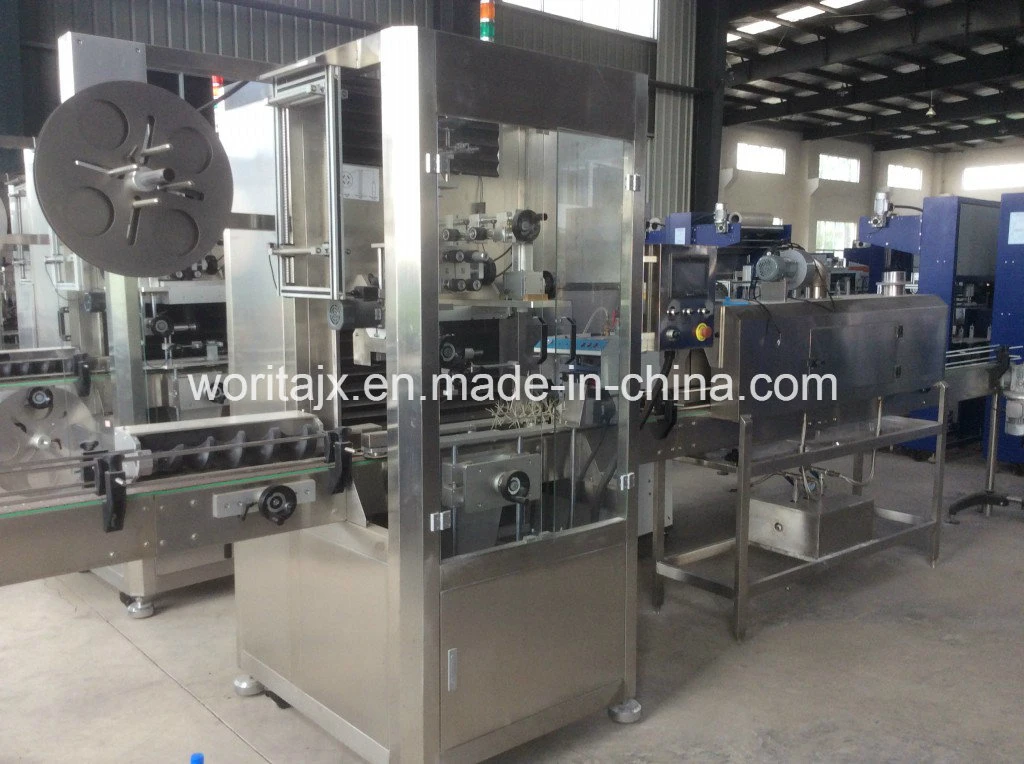 6000bph Shrinkable Label Coating Machine (WD-S150)