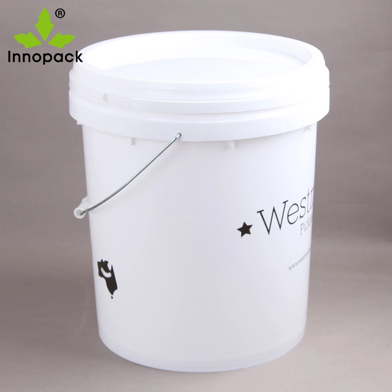 20L Food Grade Plastic Buckets with Lid and Handle