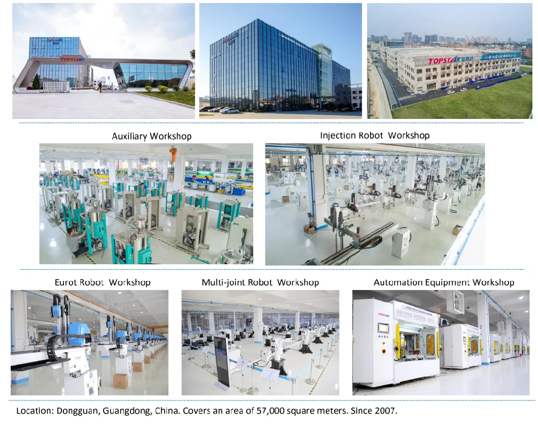 Servo Driven Pick and Place Robotic Arm for Plastic Injection Machine