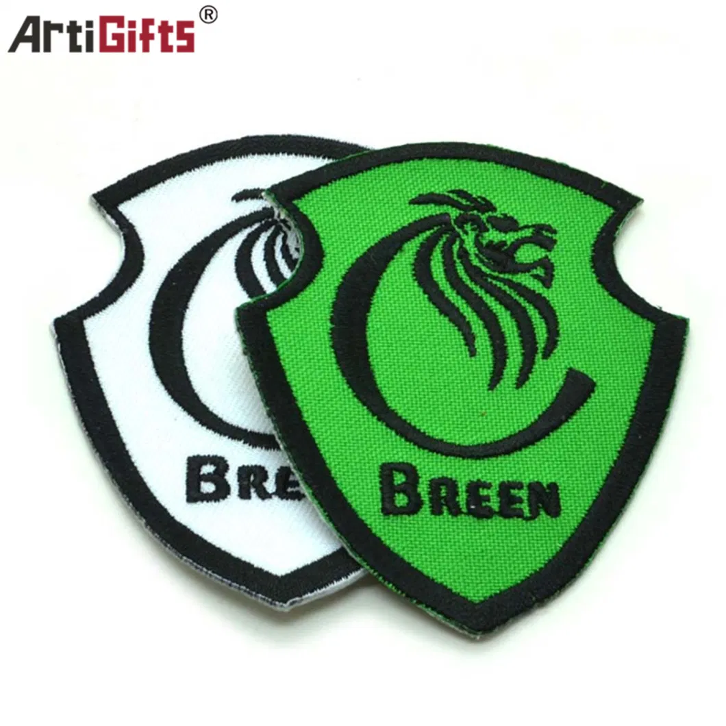 Custom Design Fashion Half-Embroidered Patches