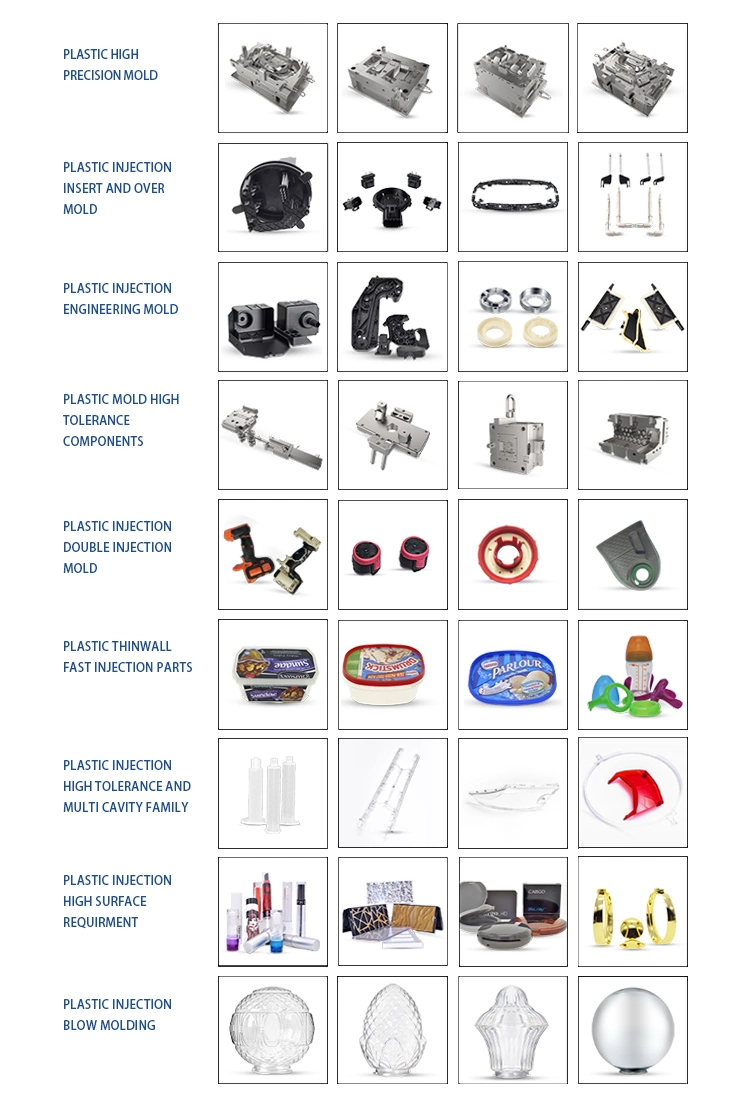 Custom High Precision Household Plastic Mould Die Makers Moulding Injection Tooling Molding