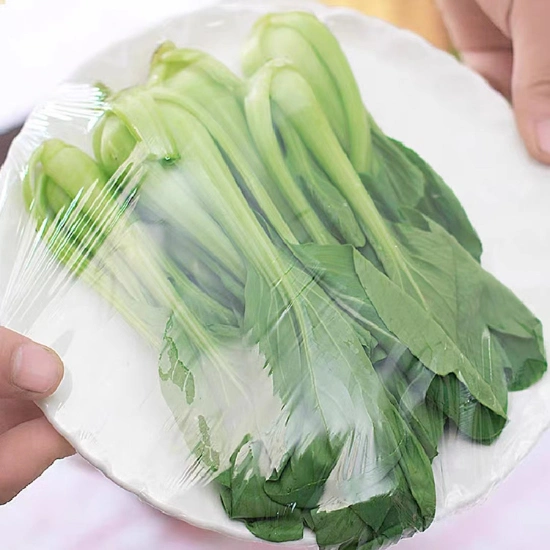 Moisture Proof Soft Transparent Stretch Roll Food Grade Plastic Casting Cling Film