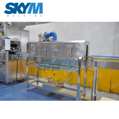 Contenitore automatico di plastica per lattina per animali domestici applicatore etichette PVC manicotto termoretraibile Etichettatrice per bottiglie in scatola per alimenti