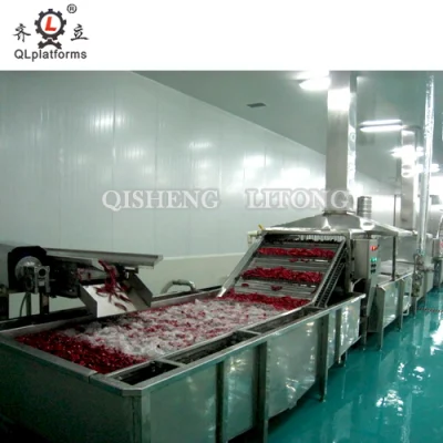  Nastro industriale automatico Noodle Line Steaming Mesh nastro trasportatore in acciaio inox