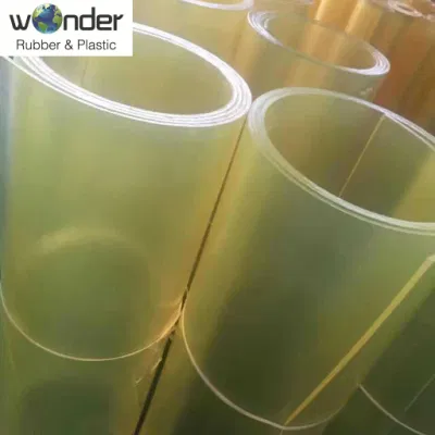 Pellicola in PVC Super trasparente non adesiva in cristallo morbido per copertura tavolo, strato di isolamento