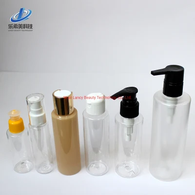  Flacone in plastica pacchetto cosmetico per la mano del flacone Shampoo Crema Flacone igienizzante con tappi in plastica tappi in alluminio